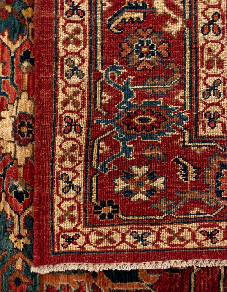 Detail image of  5' 11 x 7' 10 Sara Wool Rug