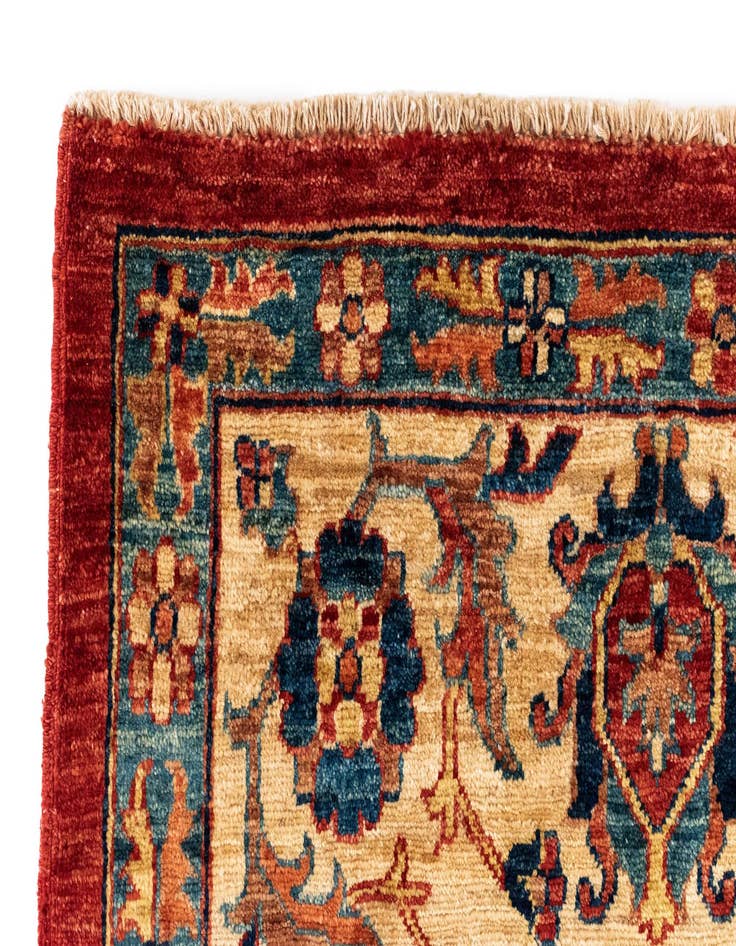 Detail image of  6' 1 x 8' 5 Sara Wool Rug