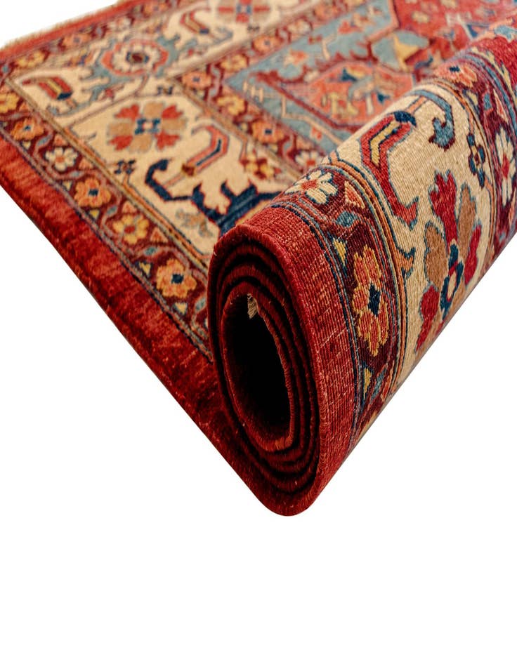 Detail image of  6' 2 x 8' 1 Sara Wool Rug