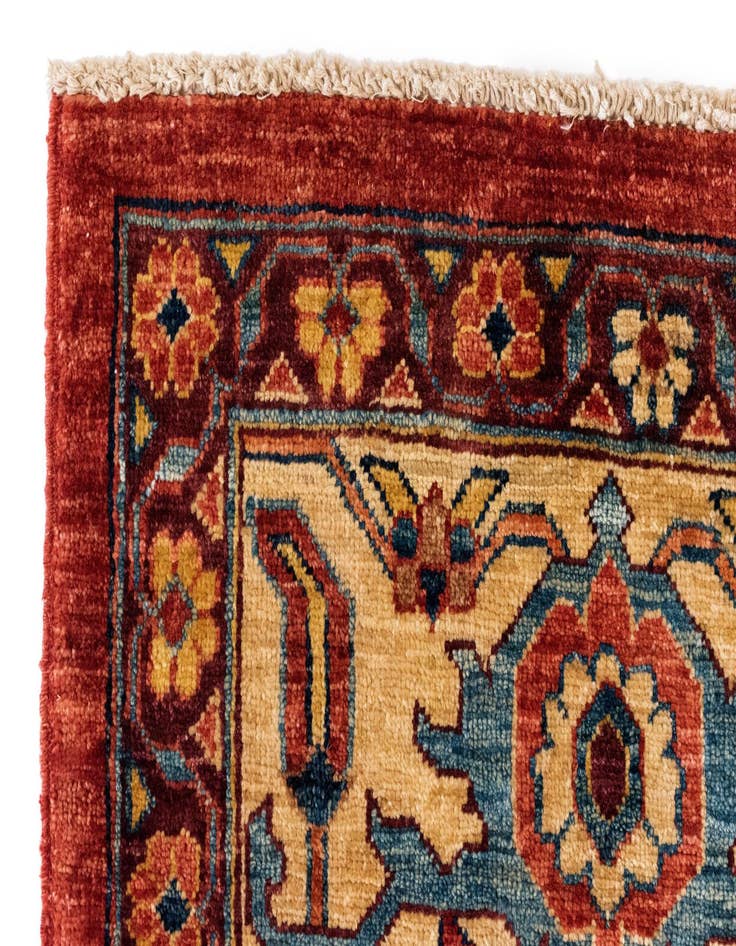 Detail image of  6' 2 x 8' 1 Sara Wool Rug