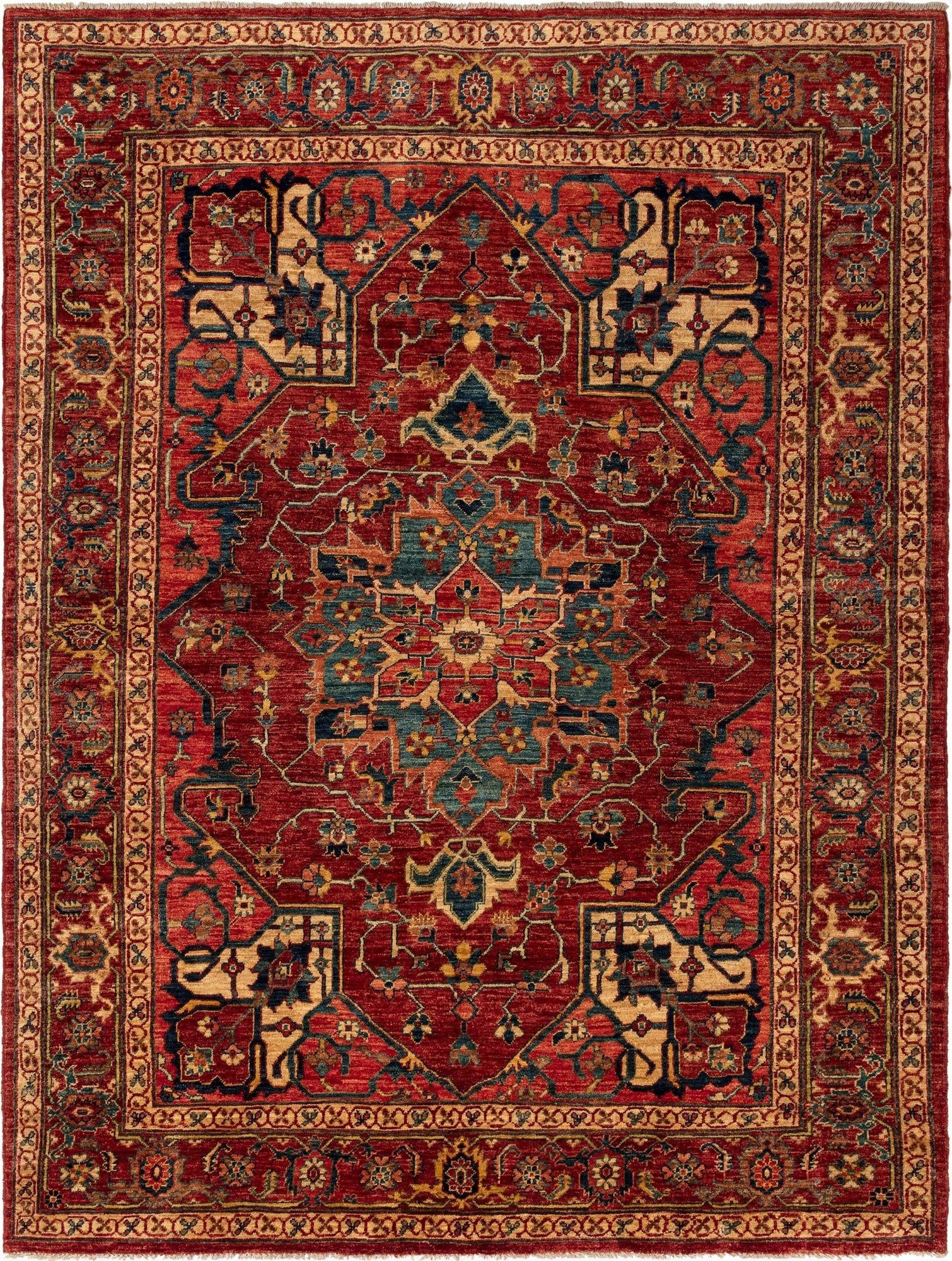  5' 11 x 7' 10 Sara Wool Rug