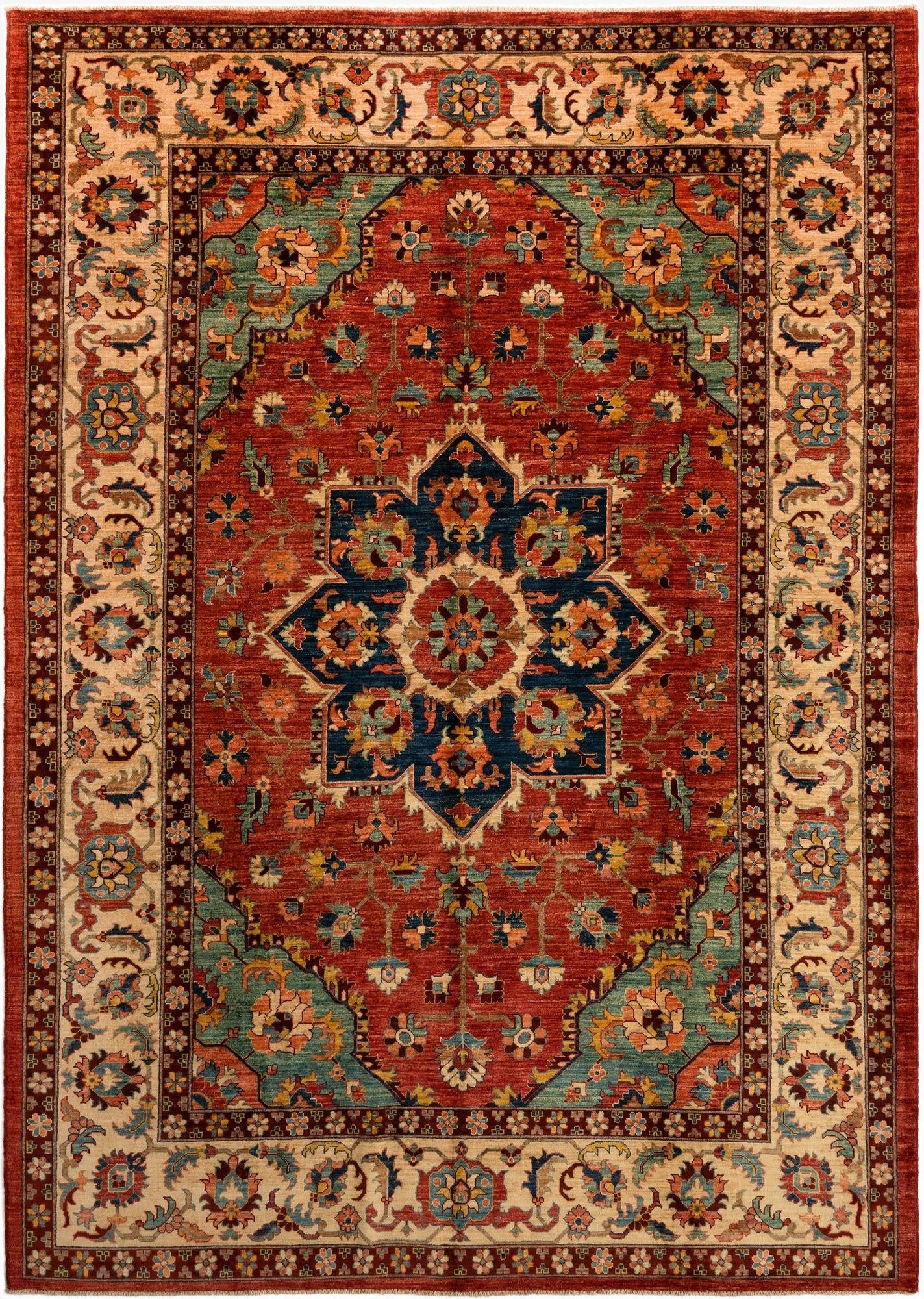 7' 3 x 10' 4 Sara Wool Rug