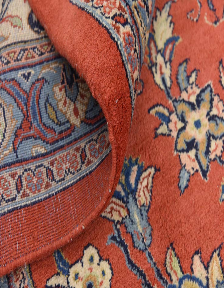 Detail image of  11' 6 x 16' 1  Hand Knotted Sarough Persian Wool Rug