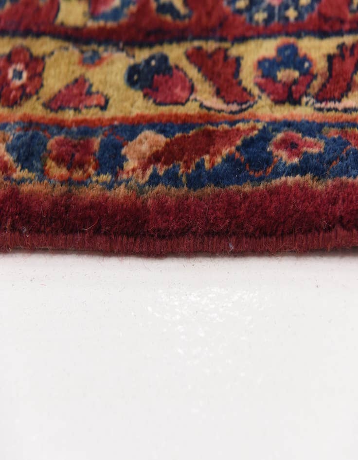 Detail image of  11' 9 x 19'  Hand Knotted Sarough Persian Wool Rug