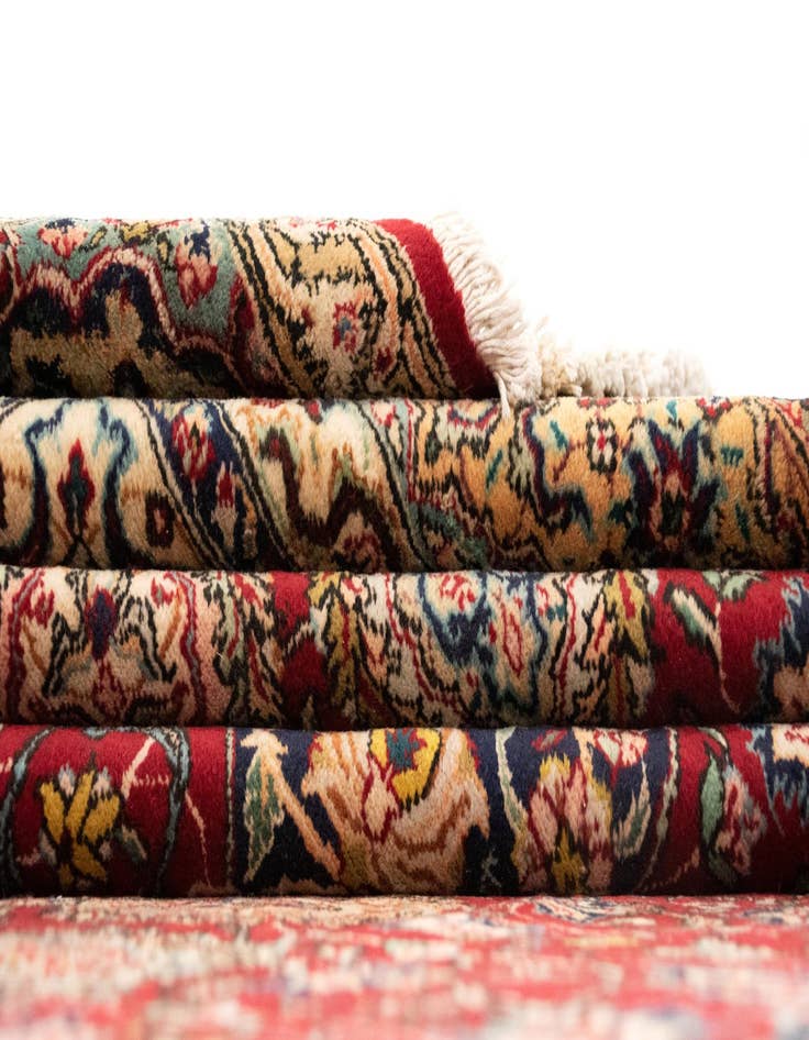 Detail image of  9' 1 x 15' 6  Hand Knotted Sarough Persian Wool Rug