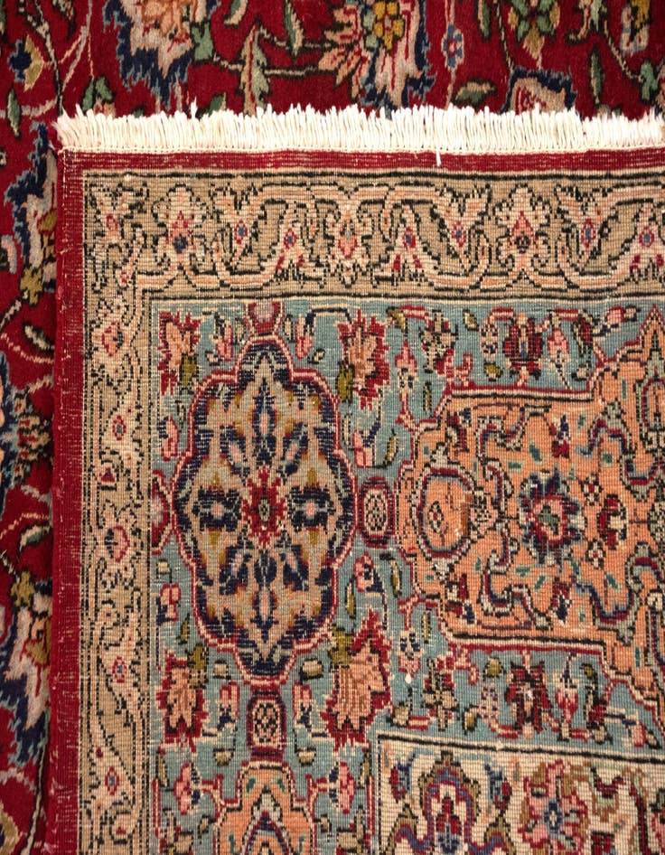 Detail image of  9' 1 x 15' 6  Hand Knotted Sarough Persian Wool Rug