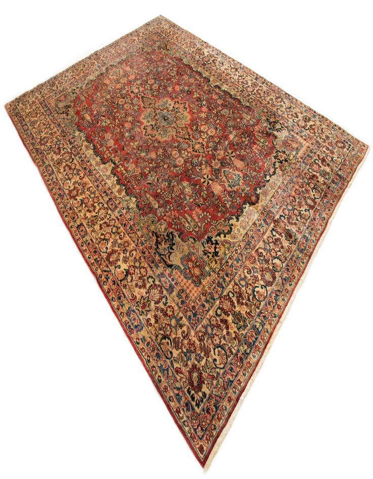 Detail image of  9' x 12' 1  Hand Knotted Sarough Persian Wool Rug