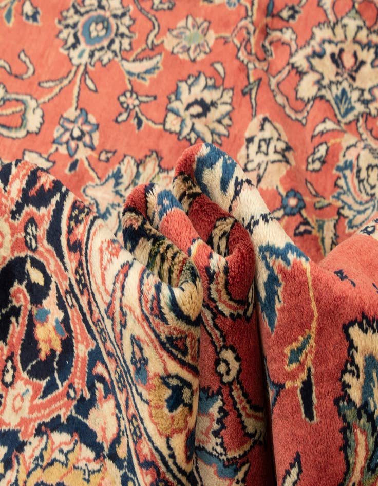 Detail image of  8' 10 x 11' 11 Sarough Wool Rug