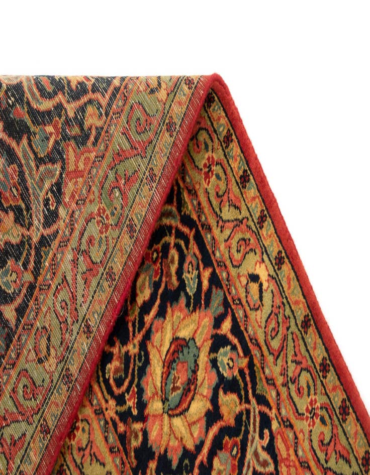 Detail image of  8' 10 x 12'  Hand Knotted Sarough Persian Wool Rug