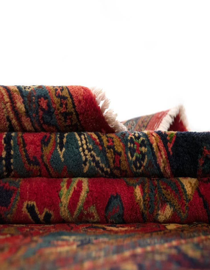 Detail image of  7' 10 x 11' 1  Hand Knotted Sarough Persian Wool Rug