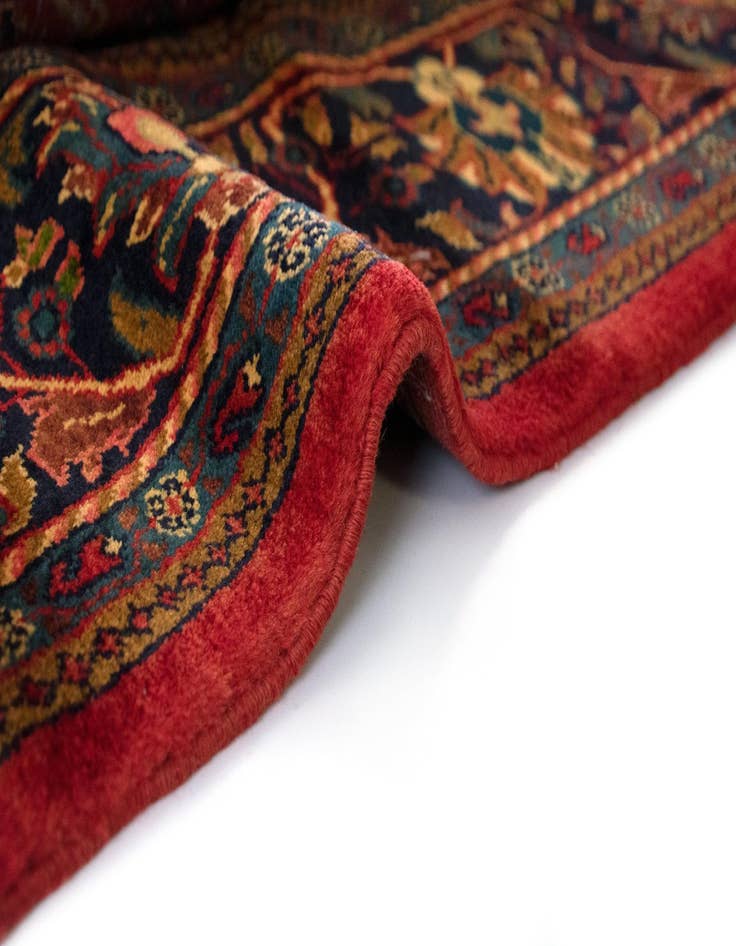 Detail image of  7' 10 x 11' 1  Hand Knotted Sarough Persian Wool Rug