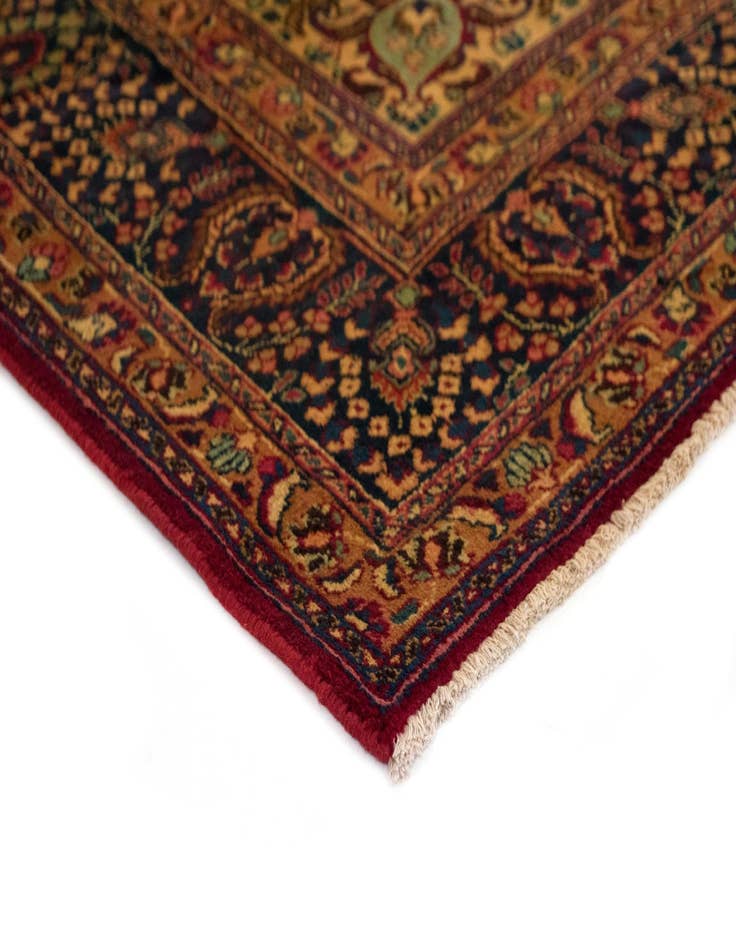 Detail image of  8' 4 x 11' 5  Hand Knotted Sarough Persian Wool Rug