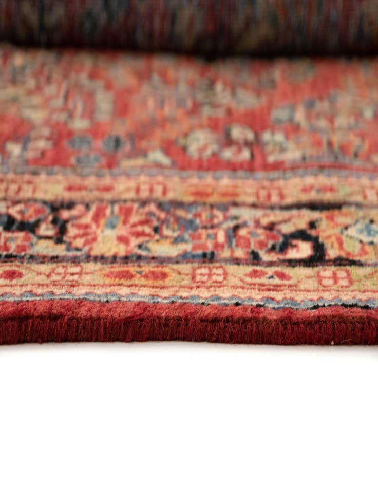 Detail image of  4' 5 x 6' 11  Hand Knotted Sarough Persian Wool Rug