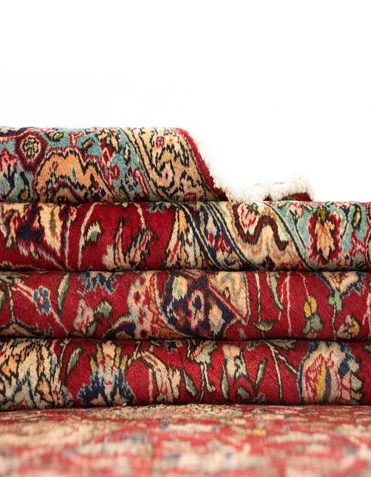 Detail image of  8' 11 x 15' 4  Hand Knotted Sarough Persian Wool Rug