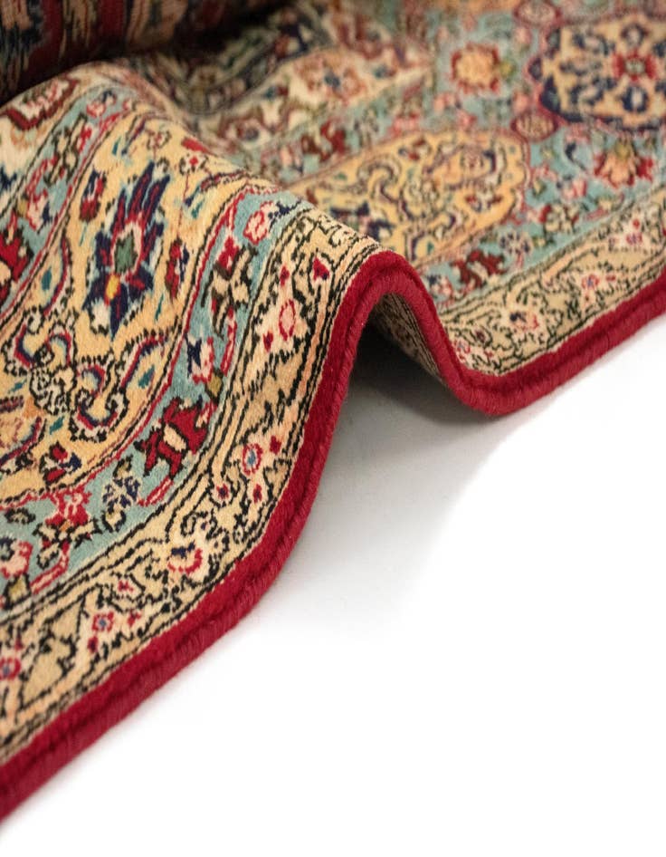 Detail image of  8' 11 x 15' 4  Hand Knotted Sarough Persian Wool Rug