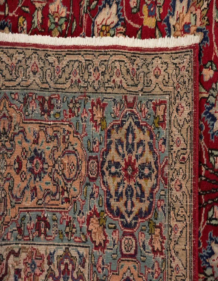 Detail image of  8' 11 x 15' 4  Hand Knotted Sarough Persian Wool Rug