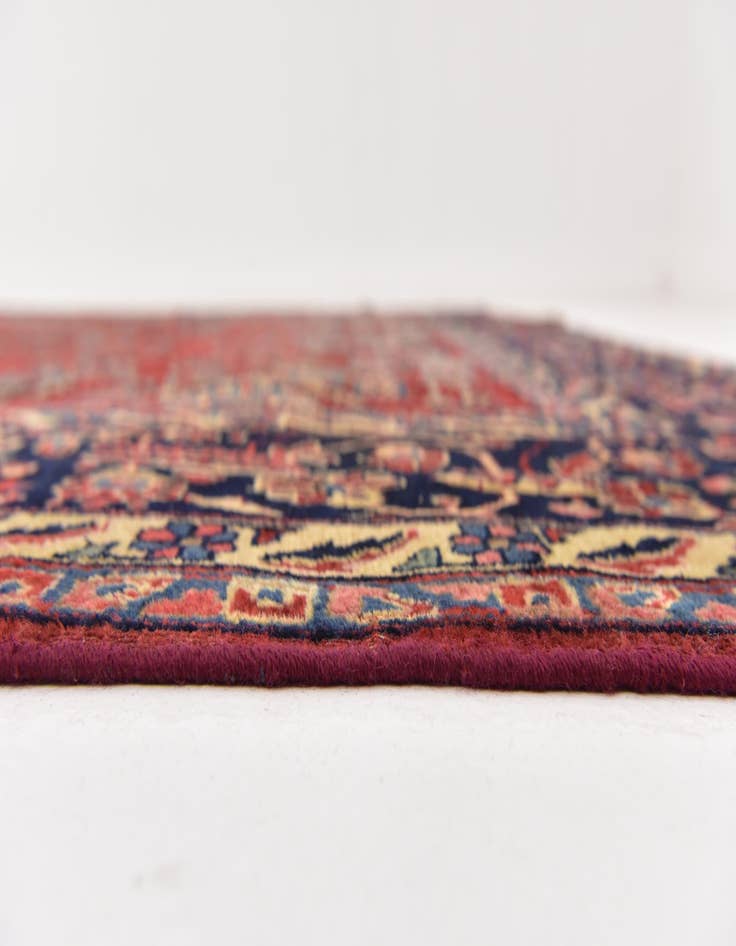 Detail image of  8' 6 x 11' 9  Hand Knotted Sarough Persian Wool Rug