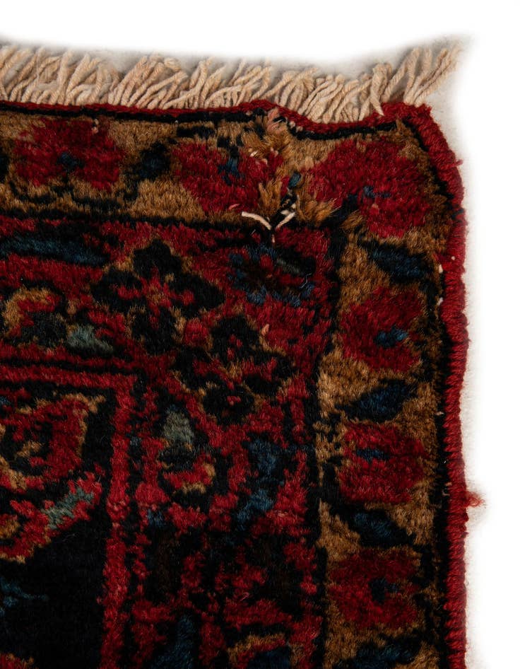Detail image of  8' 8 x 11' 8  Hand Knotted Sarough Persian Wool Rug
