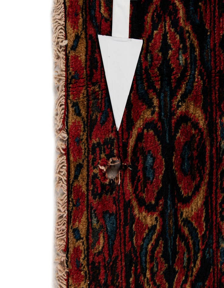 Detail image of  8' 8 x 11' 8  Hand Knotted Sarough Persian Wool Rug