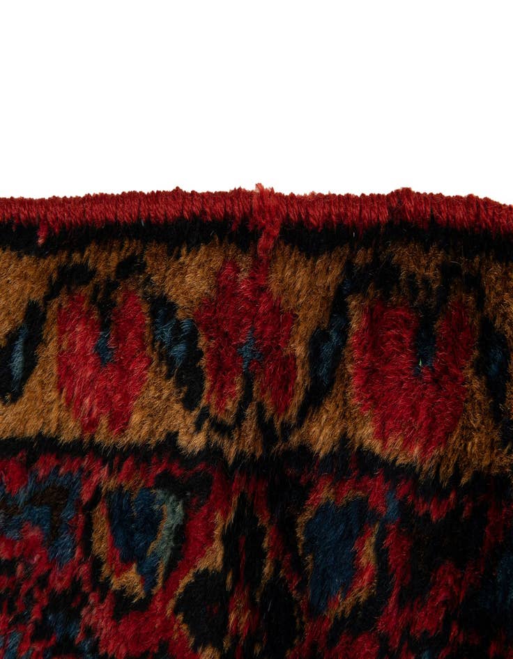 Detail image of  8' 8 x 11' 8  Hand Knotted Sarough Persian Wool Rug