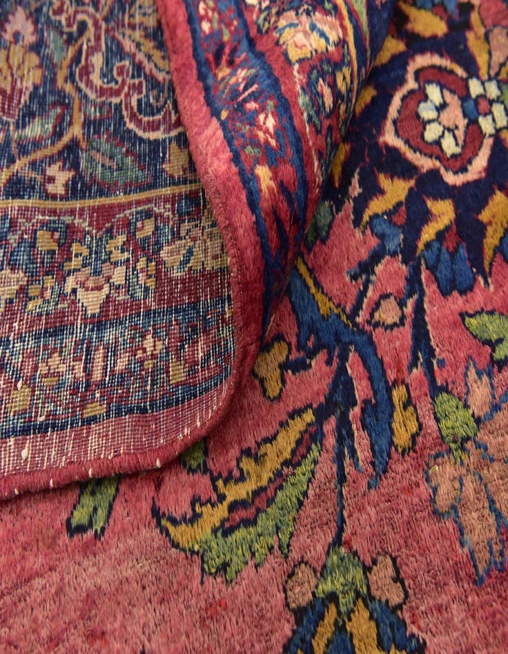 Detail image of  8' 8 x 12' 9  Hand Knotted Sarough Persian Wool Rug