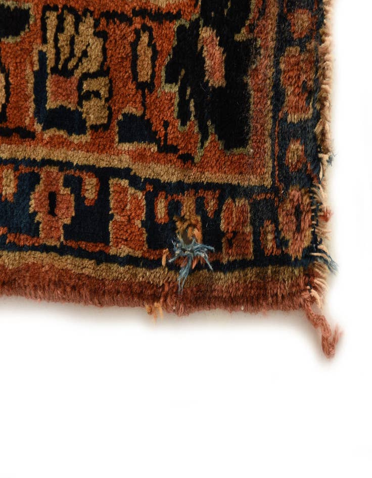 Detail image of  9' 4 x 12'  Hand Knotted Sarough Persian Wool Rug