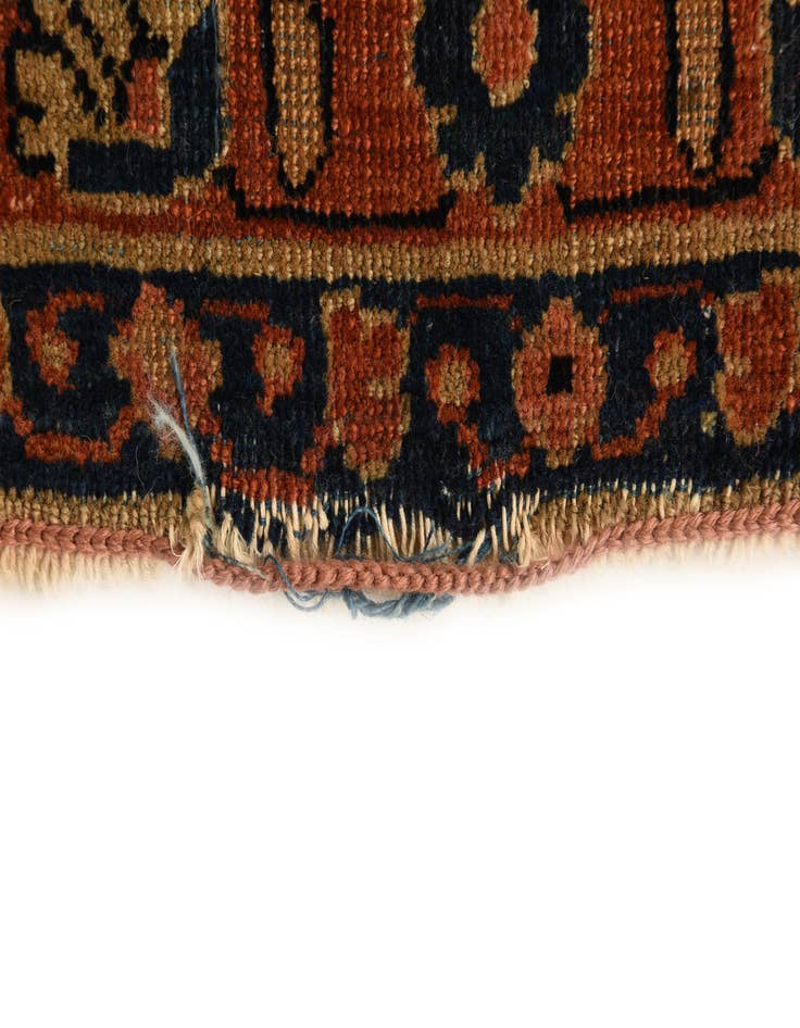 Detail image of  9' 4 x 12'  Hand Knotted Sarough Persian Wool Rug