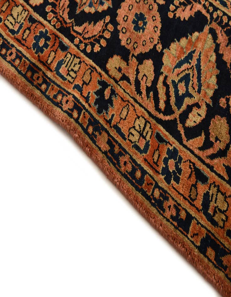 Detail image of  9' 4 x 12'  Hand Knotted Sarough Persian Wool Rug