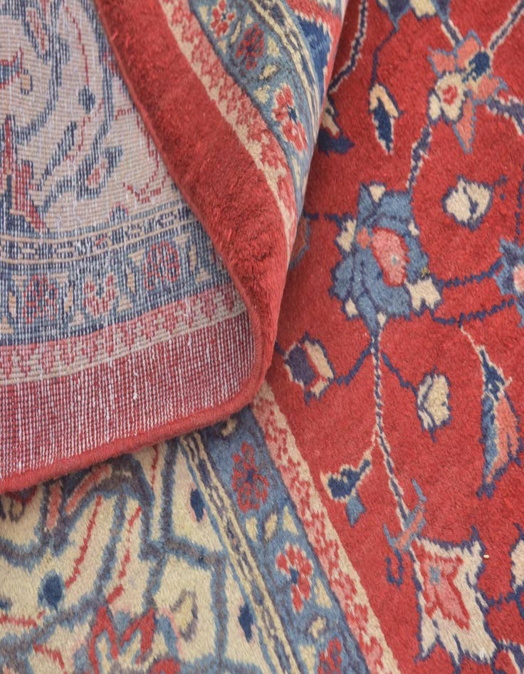 Detail image of  10' x 13' 4  Hand Knotted Sarough Persian Wool Rug