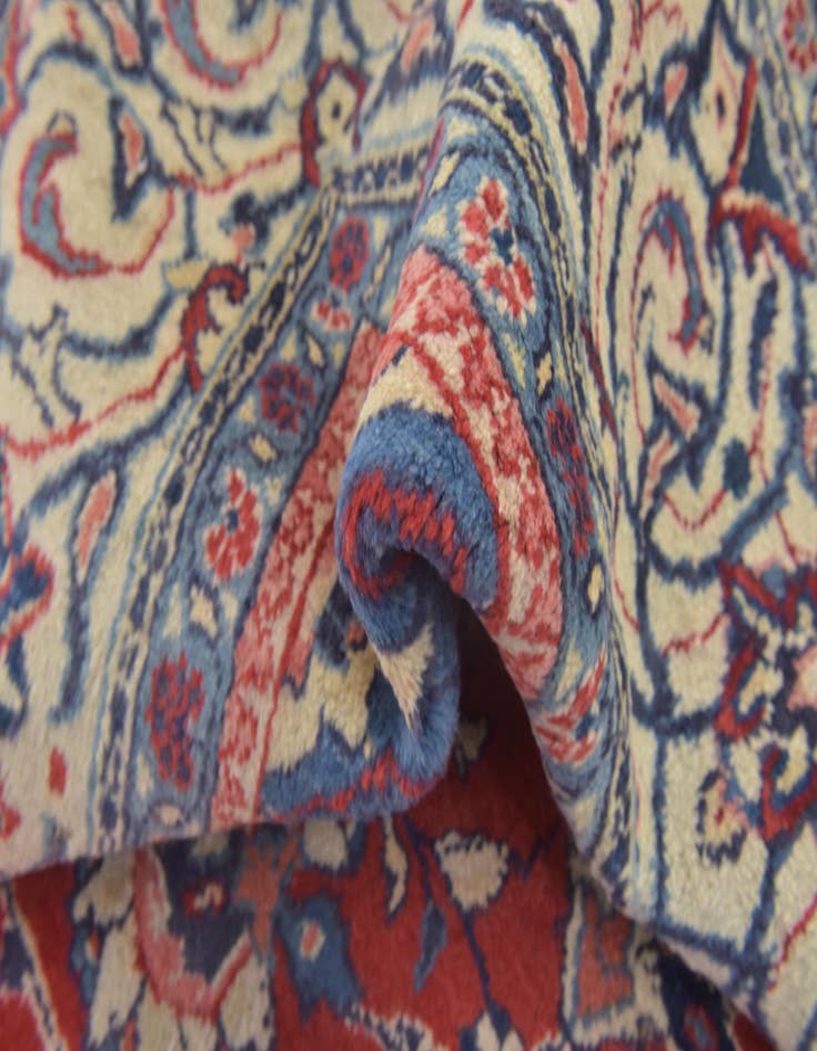 Detail image of  10' x 13' 4  Hand Knotted Sarough Persian Wool Rug