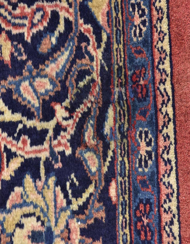 Detail image of  10' 3 x 14'  Hand Knotted Sarough Persian Wool Rug