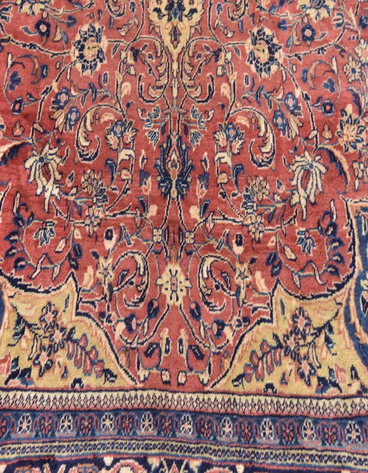 Detail image of  10' 3 x 14'  Hand Knotted Sarough Persian Wool Rug