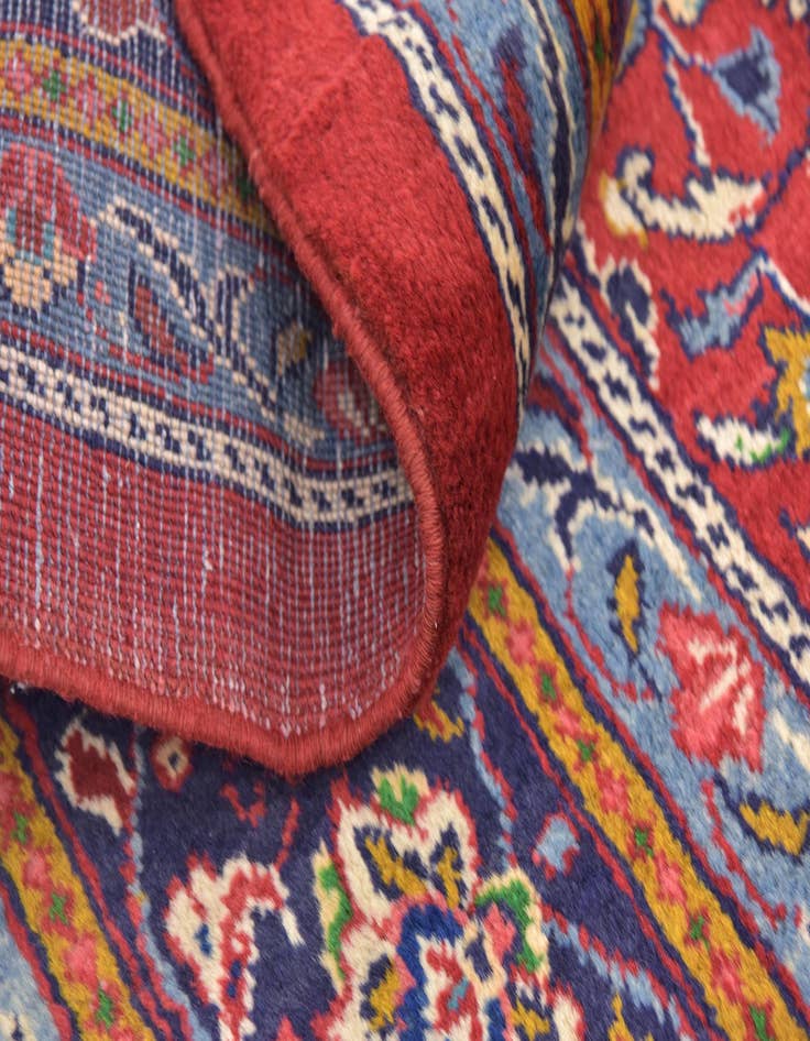 Detail image of  10' x 13' 3  Hand Knotted Sarough Persian Wool Rug
