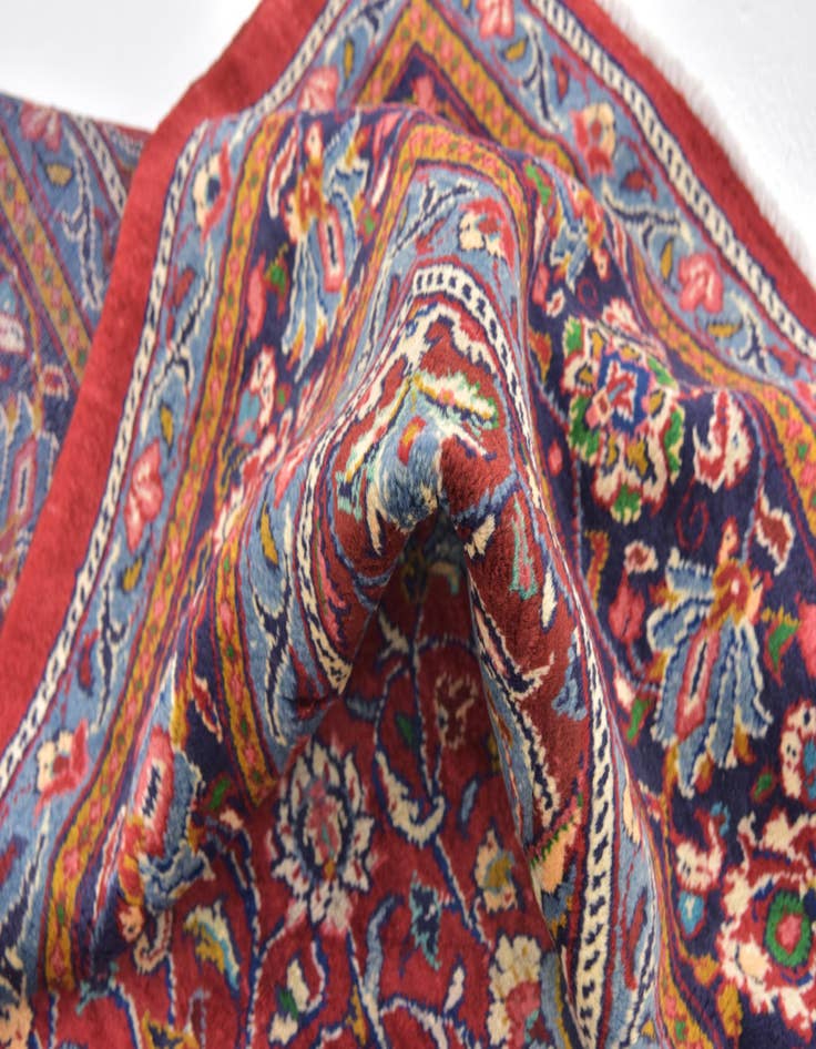 Detail image of  10' x 13' 3  Hand Knotted Sarough Persian Wool Rug