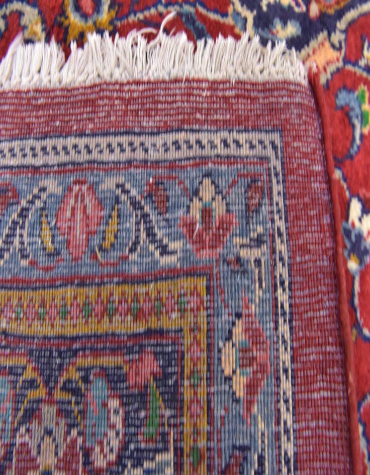 Detail image of  10' x 13' 3  Hand Knotted Sarough Persian Wool Rug