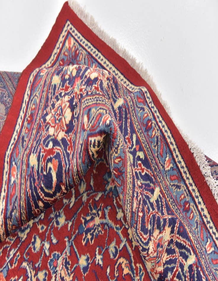 Detail image of  9' 7 x 13'  Hand Knotted Sarough Persian Wool Rug