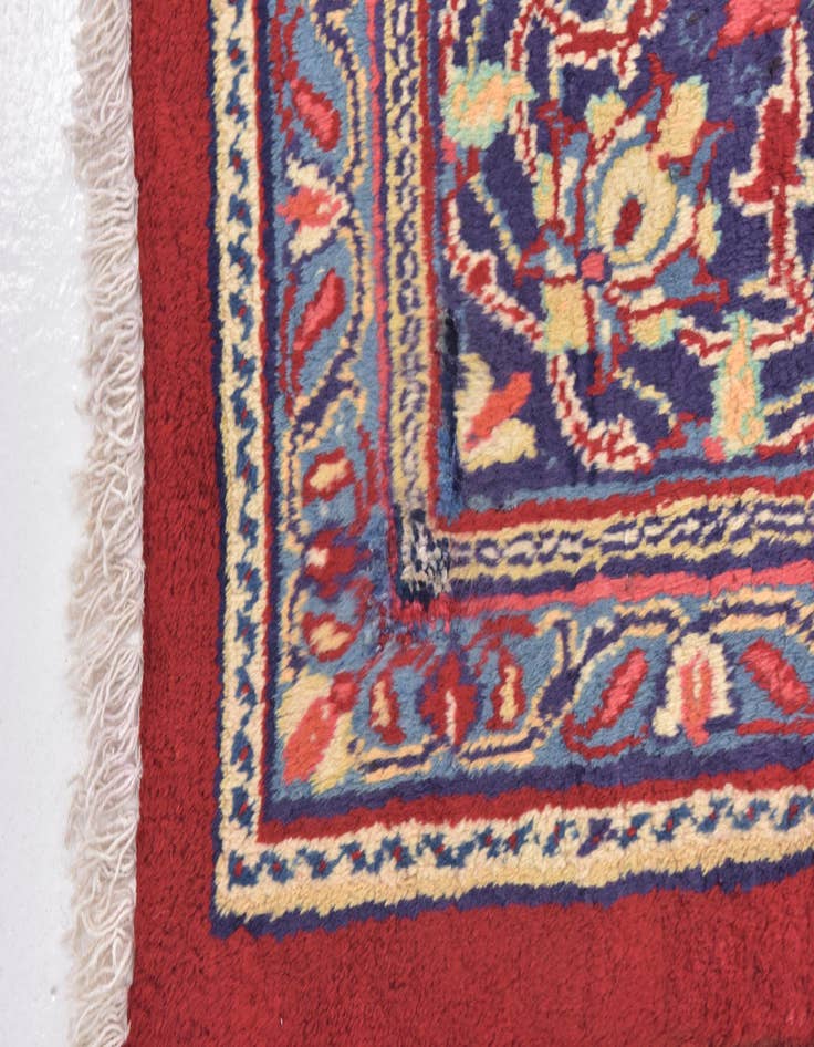 Detail image of  9' 7 x 13'  Hand Knotted Sarough Persian Wool Rug