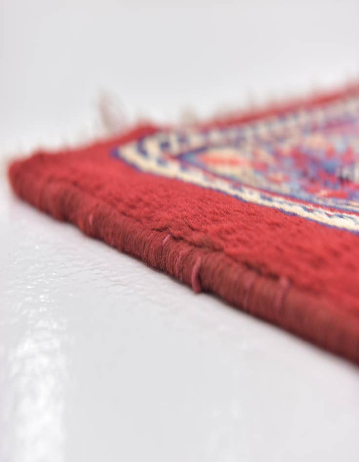 Detail image of  9' 7 x 13'  Hand Knotted Sarough Persian Wool Rug