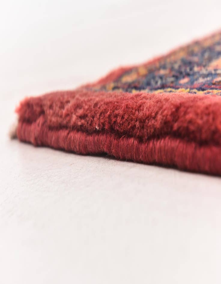 Detail image of  9' 10 x 13'  Hand Knotted Sarough Persian Wool Rug