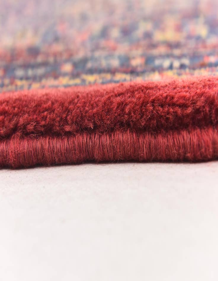 Detail image of  9' 10 x 13'  Hand Knotted Sarough Persian Wool Rug