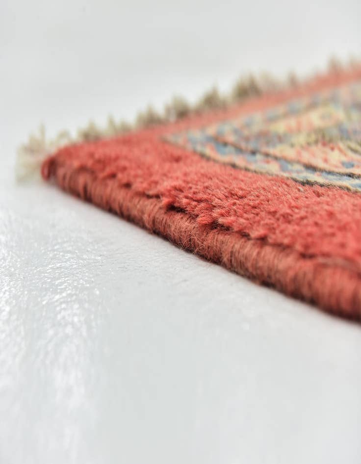 Detail image of  9' 9 x 13' 2  Hand Knotted Sarough Persian Wool Rug