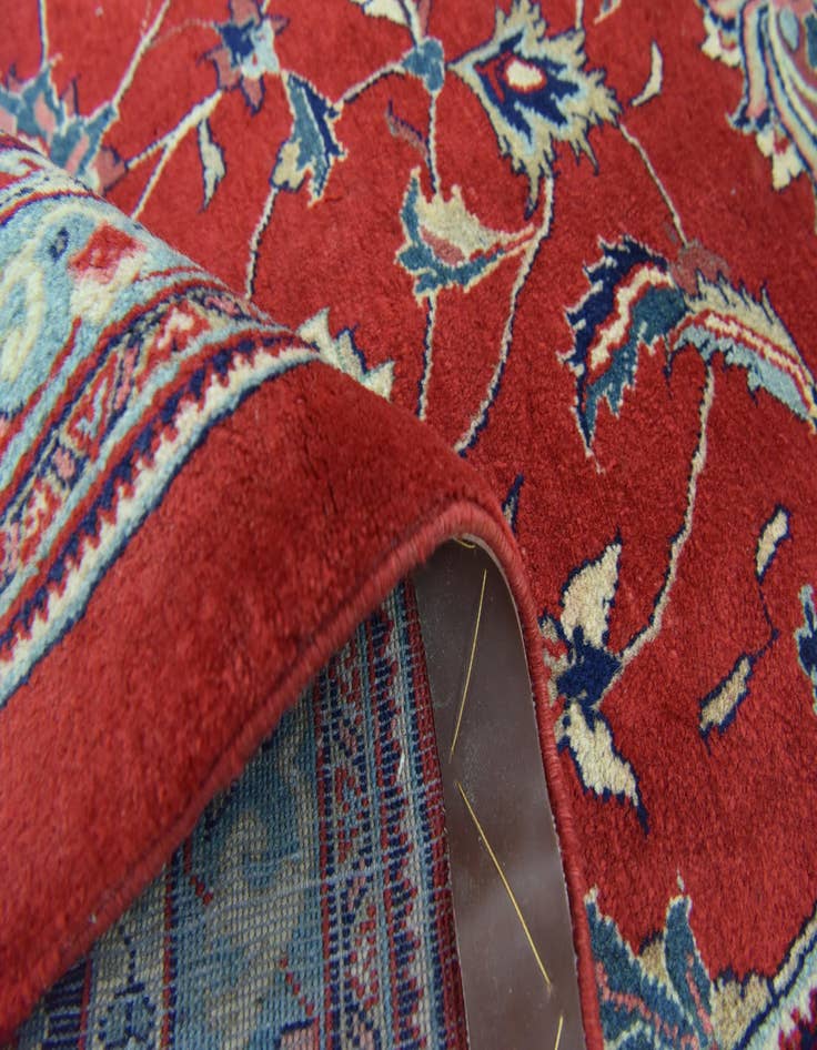Detail image of  10' 4 x 12' 9  Hand Knotted Sarough Persian Wool Rug