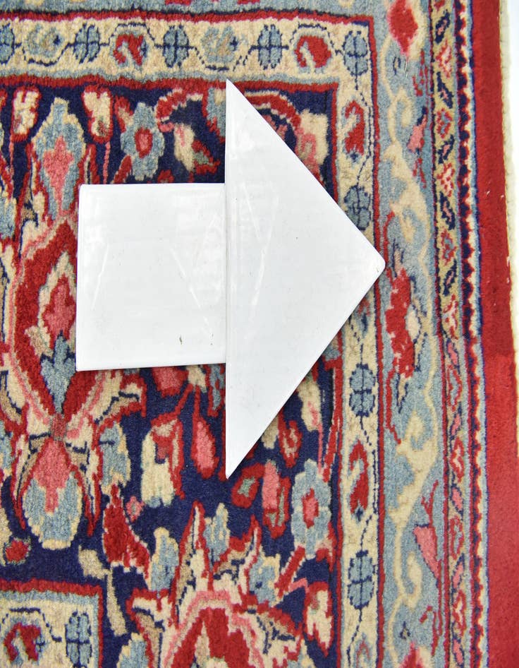 Detail image of  10' 4 x 12' 9  Hand Knotted Sarough Persian Wool Rug