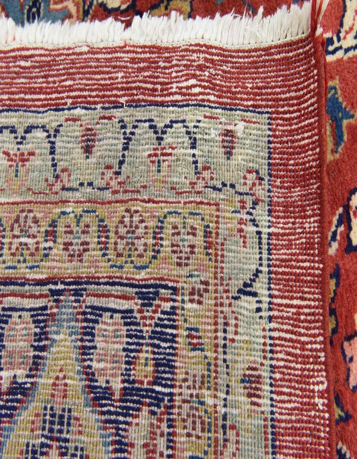 Detail image of  9' 8 x 13' 6  Hand Knotted Sarough Persian Wool Rug