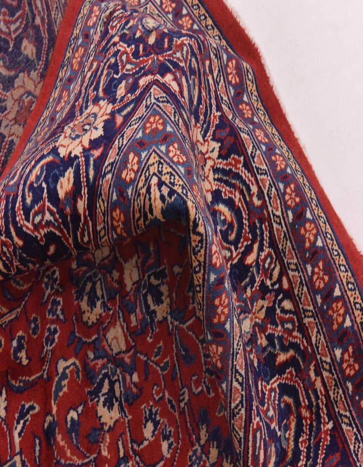 Detail image of  9' 10 x 12' 10  Hand Knotted Sarough Persian Wool Rug