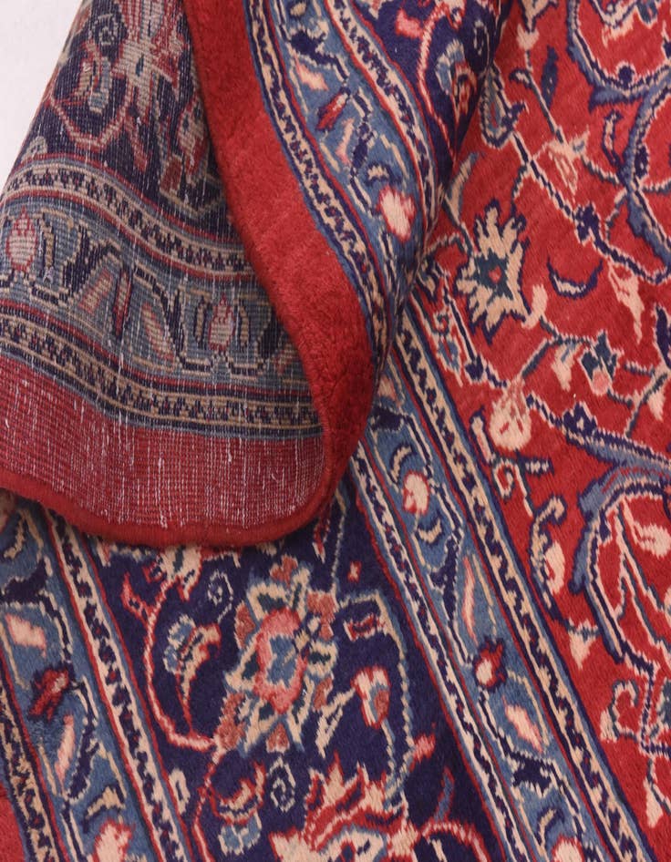 Detail image of  10' x 12' 7  Hand Knotted Sarough Persian Wool Rug