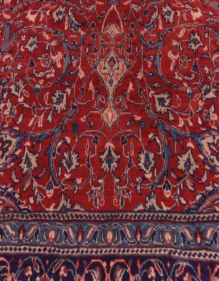Detail image of  10' x 12' 7  Hand Knotted Sarough Persian Wool Rug