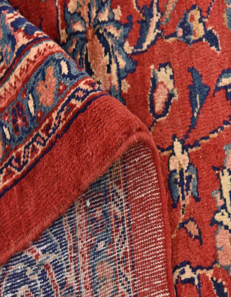 Detail image of  9' 10 x 13'  Hand Knotted Sarough Persian Wool Rug