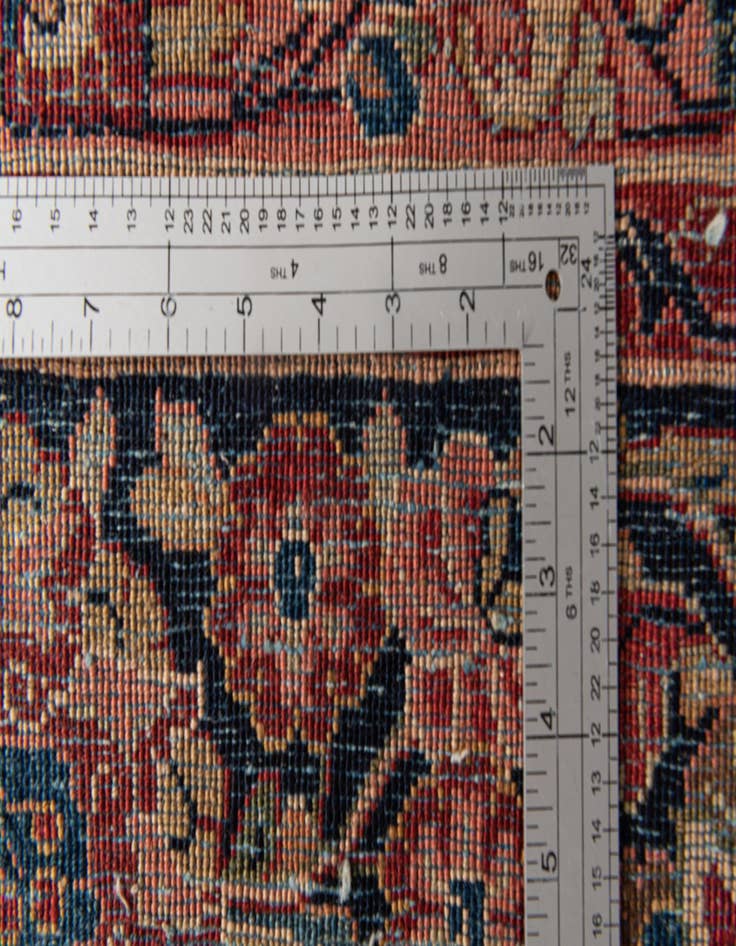 Detail image of  12' 4 x 19' 10  Hand Knotted Sarough Persian Wool Rug