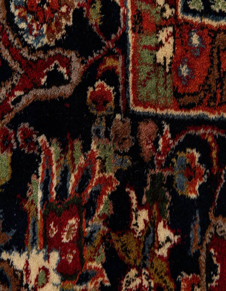 Detail image of  8' 3 x 11' 4  Hand Knotted Sarough Wool Rug